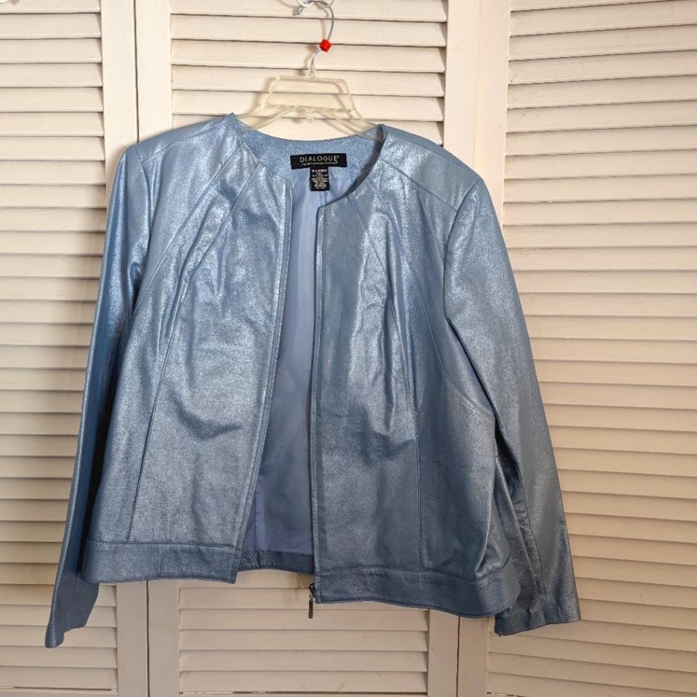 Vintage Dialogue Blue Blazer Classic Design